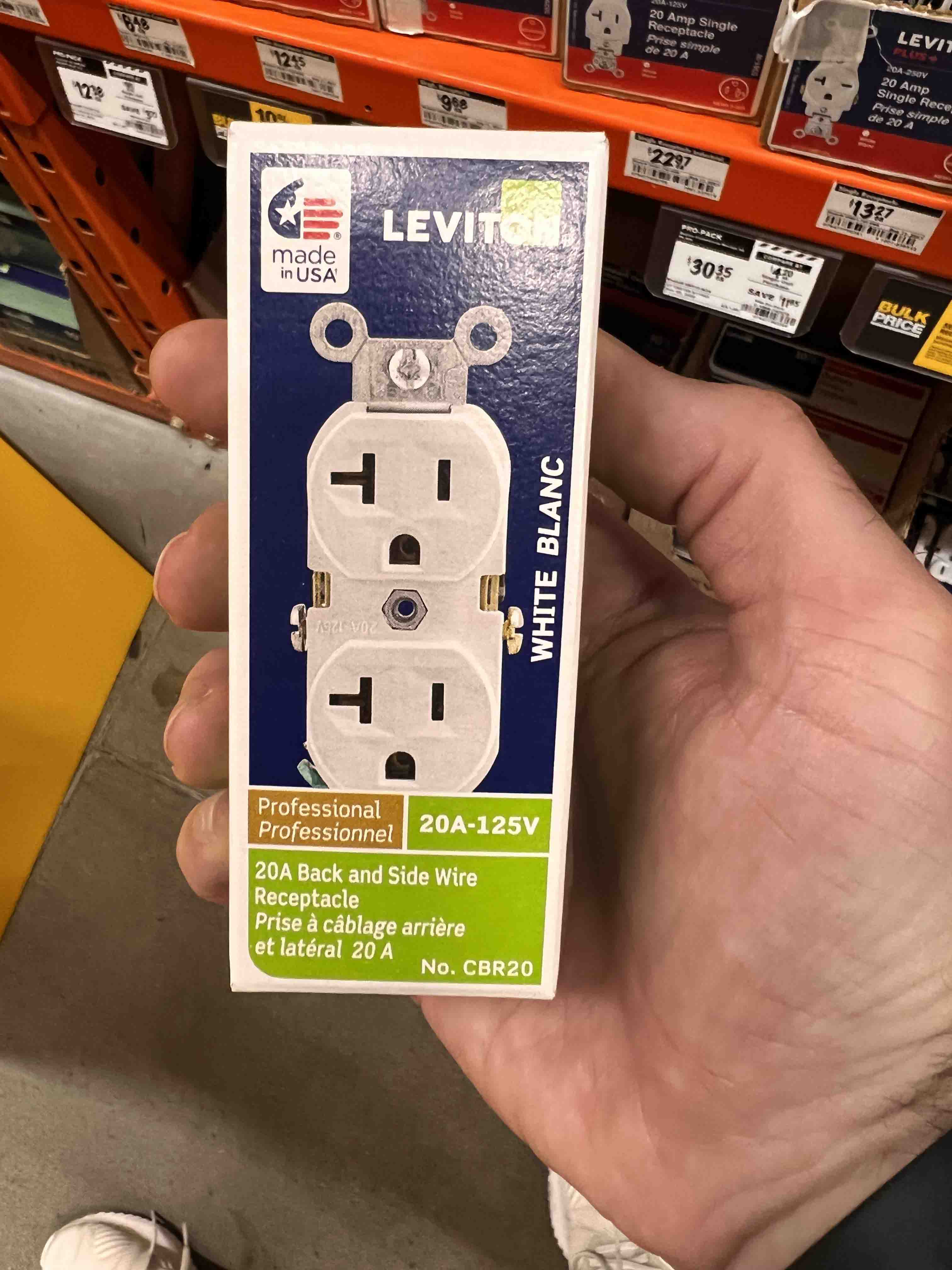 125V 20A Outlet